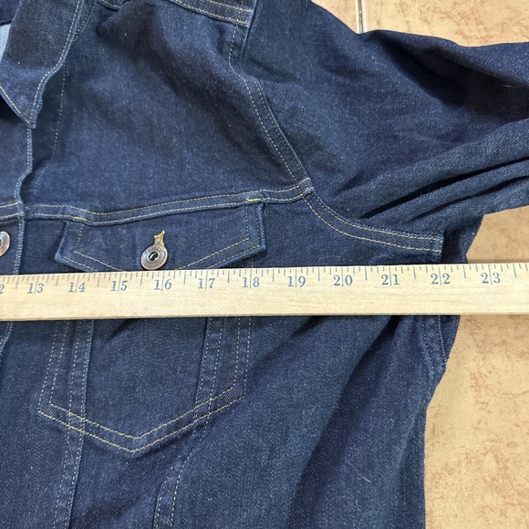 Duluth Trading Women's Blue Daily Blue Denim Jean Jacket Sz Large New with Tags - Picture 6 of 8